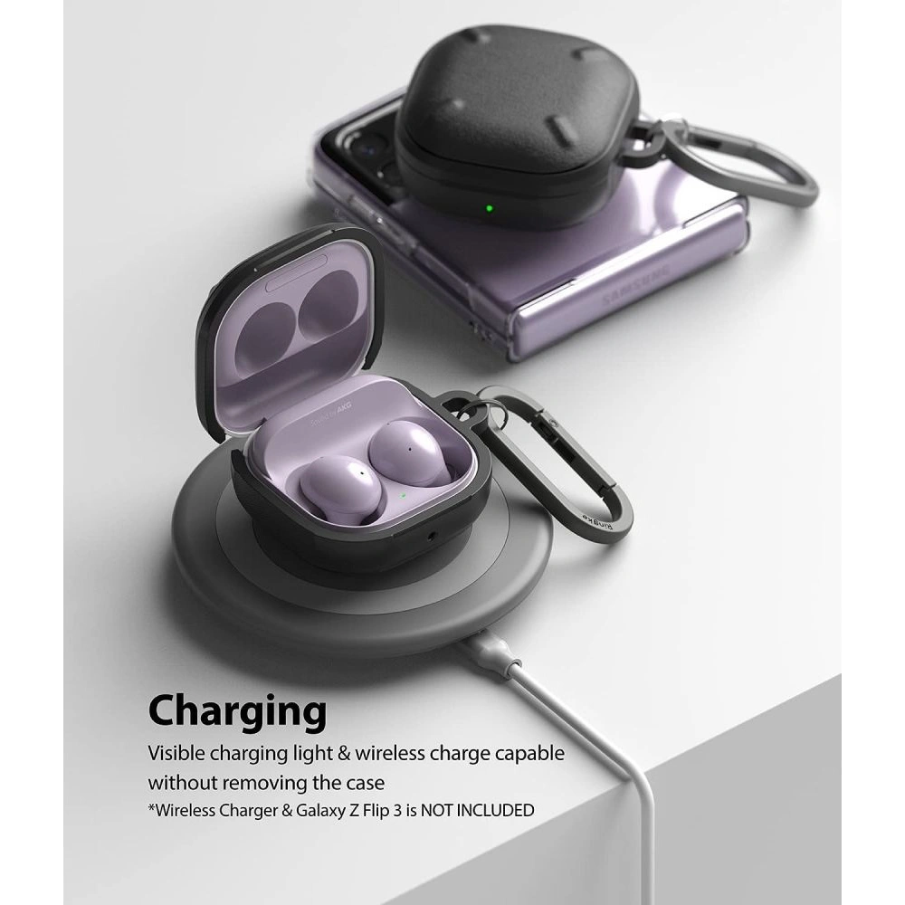 Hurtownia GSM - Etui Ringke Onyx Samsung Galaxy Buds 2 Pro/2/Live/Pro černé - RGK1657 - {ean13} - Hurt