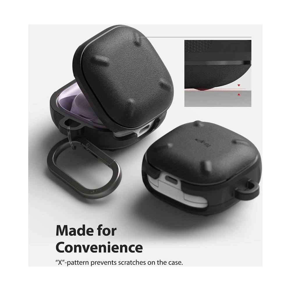 Hurtownia GSM - Etui Ringke Onyx Samsung Galaxy Buds 2 Pro/2/Live/Pro černé - RGK1657 - {ean13} - Hurt