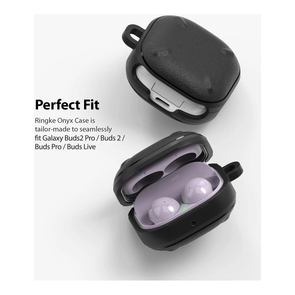 Hurtownia GSM - Etui Ringke Onyx Samsung Galaxy Buds 2 Pro/2/Live/Pro černé - RGK1657 - {ean13} - Hurt