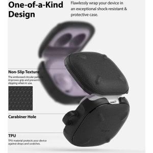 Hurtownia GSM - Etui Ringke Onyx Samsung Galaxy Buds 2 Pro/2/Live/Pro Black - RGK1657 - {ean13} - Hurt