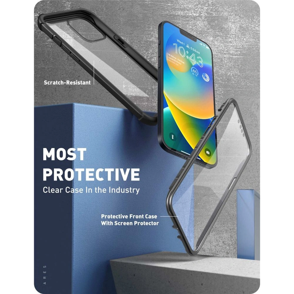 Hurtownia GSM - Case Supcase IBLSN Ares Apple iPhone 14 Plus / 15 Plus Schwarz - SPC284 - {ean13} - Hurt