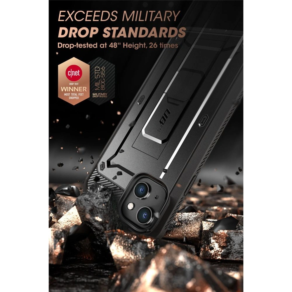 Hurtownia GSM - Etui Supcase Unicorn Beetle Pro Apple iPhone 14/13 černé - SPC285 - {ean13} - Hurt