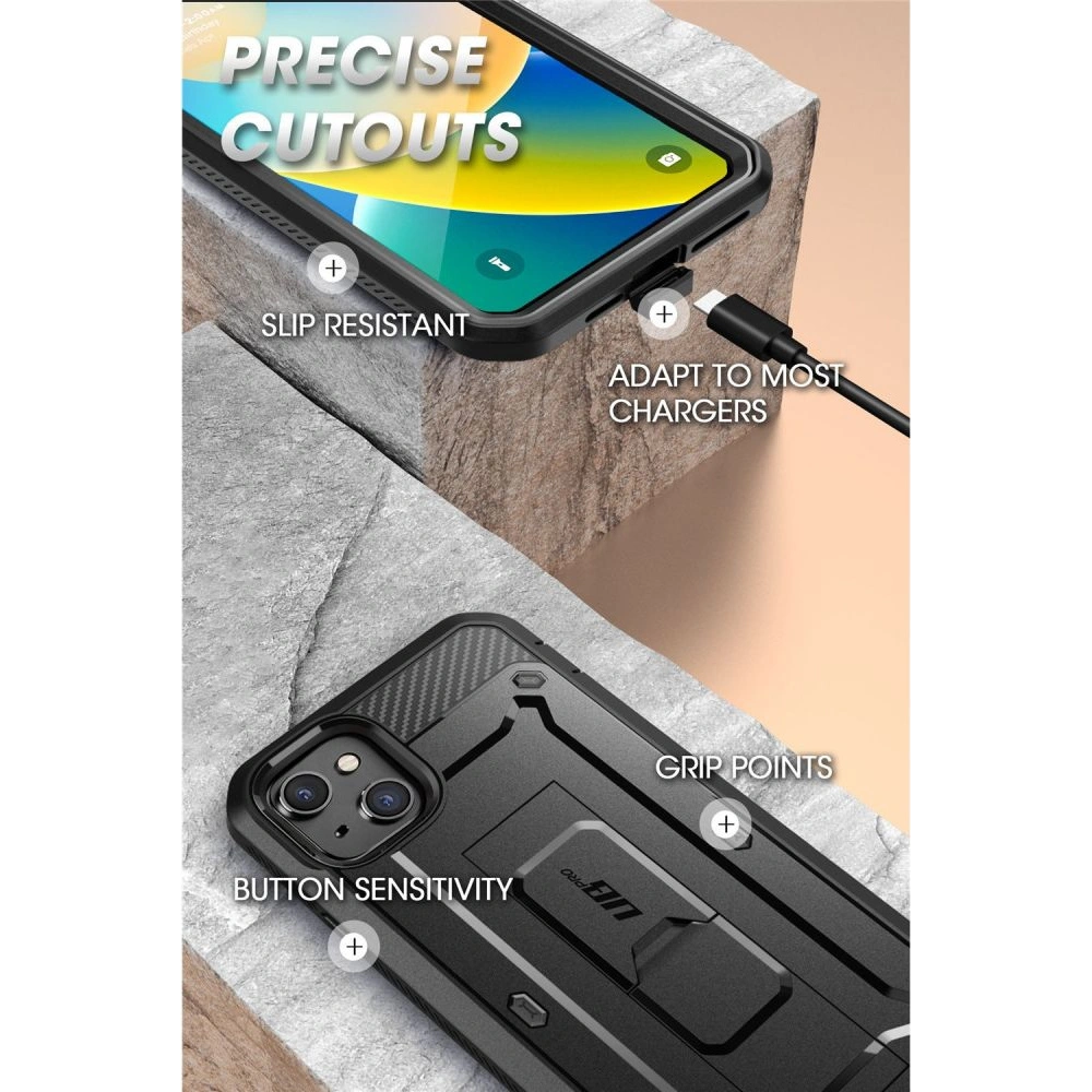 Hurtownia GSM - Etui Supcase Unicorn Beetle Pro Apple iPhone 14/13 černé - SPC285 - {ean13} - Hurt