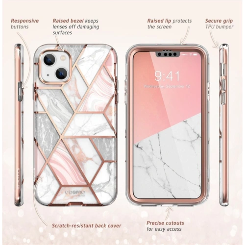 Etui Supcase Cosmo Apple iPhone 14 Plus / 15 Plus Marble