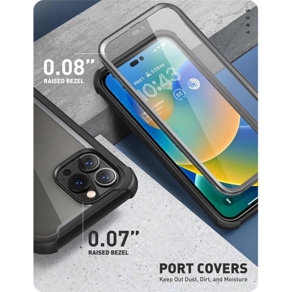 Hurtownia GSM - Case Supcase IBLSN Ares Apple iPhone 14 Pro Max Schwarz - SPC290 - {ean13} - Hurt