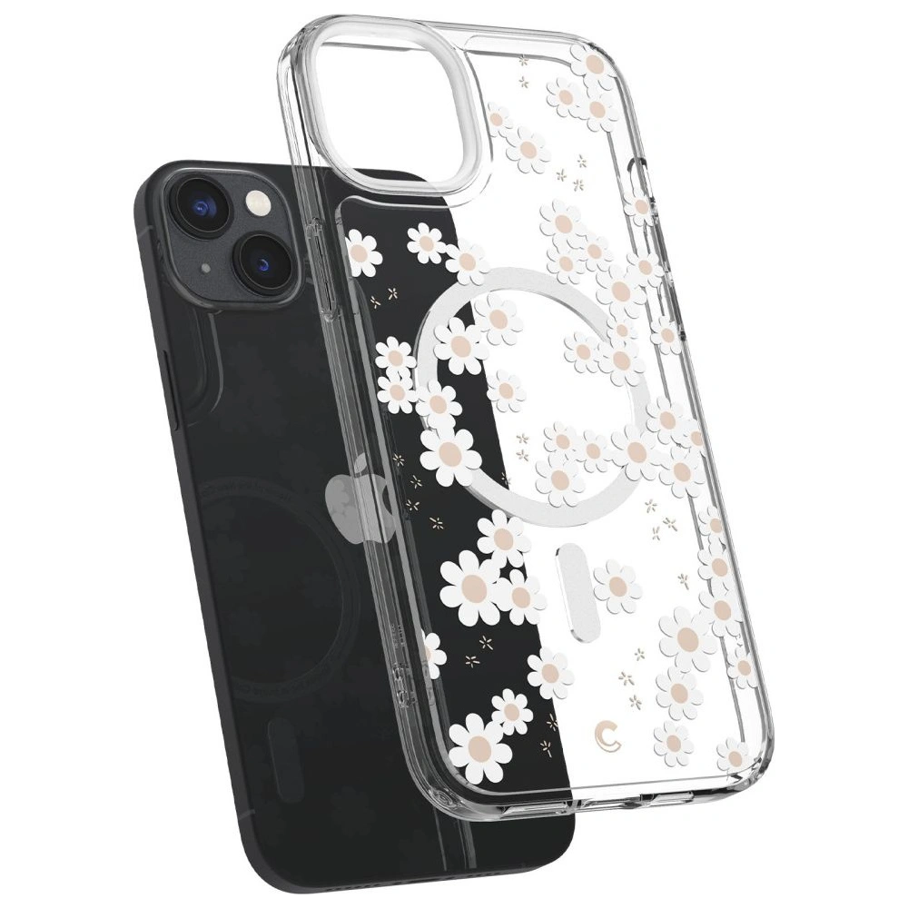 Hurtownia GSM - Etui Spigen Cyrill Cecile Mag MagSafe Apple iPhone 14 Bílá sedmikráska - SPN2335 - {ean13} - Hurt