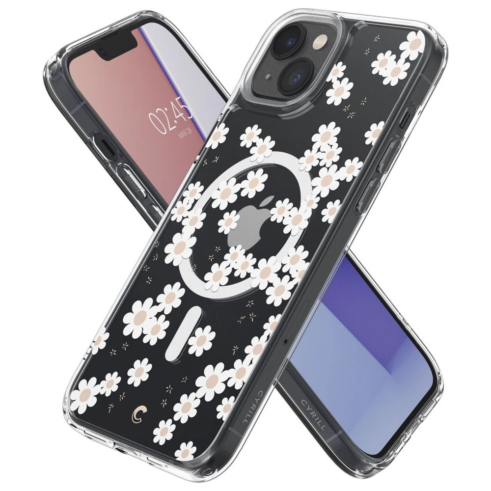 Hurtownia GSM - Etui Spigen Cyrill Cecile Mag MagSafe Apple iPhone 14 Bílá sedmikráska - SPN2335 - {ean13} - Hurt