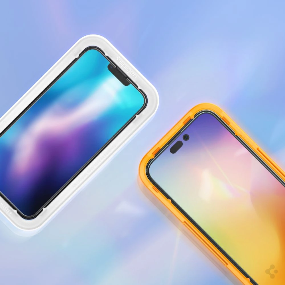 Wholesale Spigen GLAS.tR Slim AlignMaster Apple iPhone 14 Pro Black [2 PACK] - SPN2341 - {ean13} - Hurt