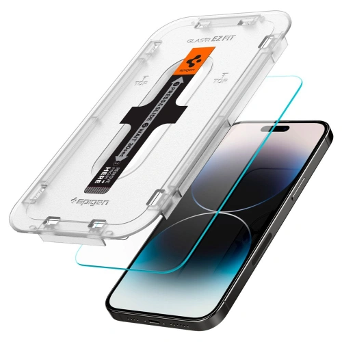 Szkło hartowane Spigen GLAS.tR ez Fit Apple iPhone 14 Pro Max Clear [2 PACK]