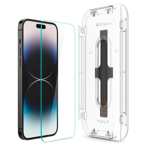 Szkło hartowane Spigen GLAS.tR ez Fit Apple iPhone 14 Pro Max Clear [2 PACK]