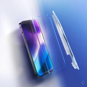 Szkło hartowane Spigen GLAS.tR ez Fit Apple iPhone 14 Pro Clear [2 PACK]