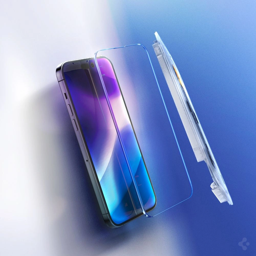 Hurtownia GSM - Sklo temperované Spigen GLAS.tR ez Fit Apple iPhone 14 Pro Clear [2 PACK] - SPN2343 - {ean13} - Hurt