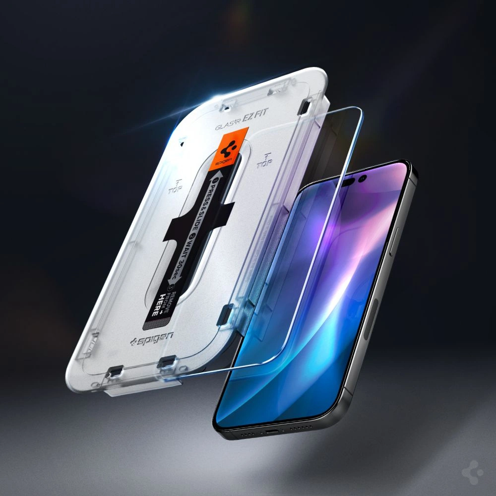 Hurtownia GSM - Sklo temperované Spigen GLAS.tR ez Fit Apple iPhone 14 Pro Clear [2 PACK] - SPN2343 - {ean13} - Hurt