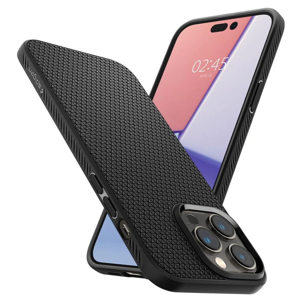 Hurtownia GSM - Etui Spigen Liquid Air Apple iPhone 14 Pro Max Matná černá - SPN2348 - {ean13} - Hurt