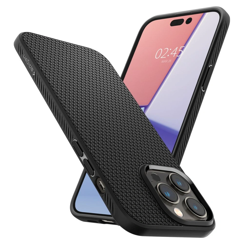 Hurtownia GSM - Etui Spigen Liquid Air Apple iPhone 14 Pro Matte Black - SPN2350 - {ean13} - Hurt