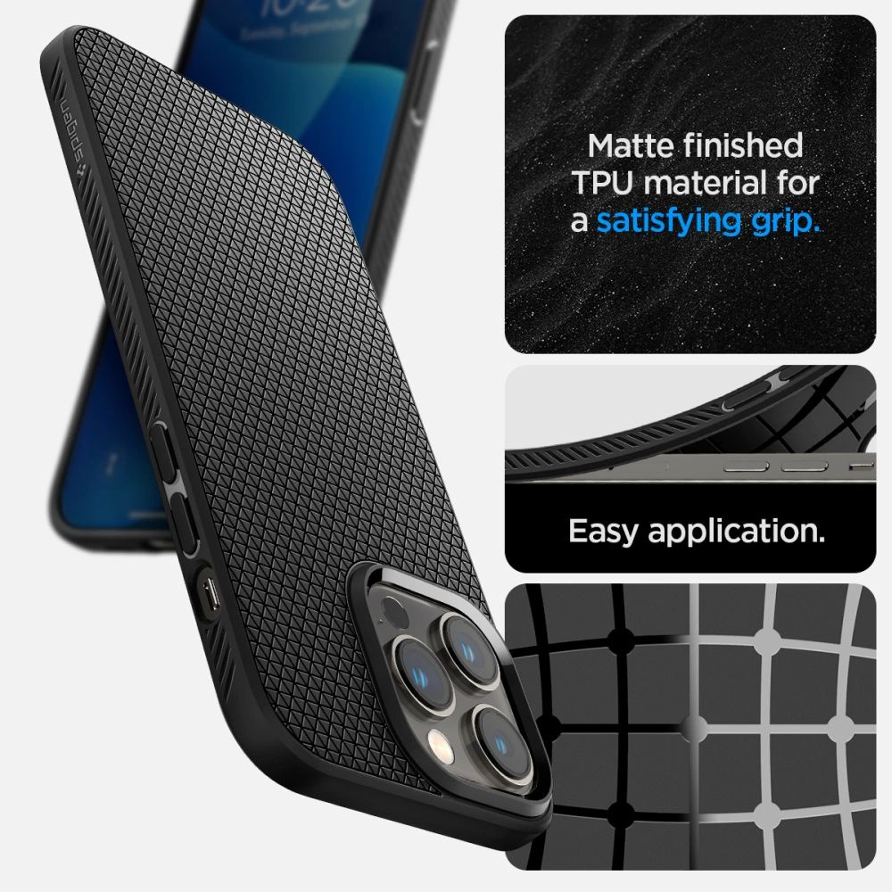 Hurtownia GSM - Etui Spigen Liquid Air Apple iPhone 14 Pro Matte Black - SPN2350 - {ean13} - Hurt