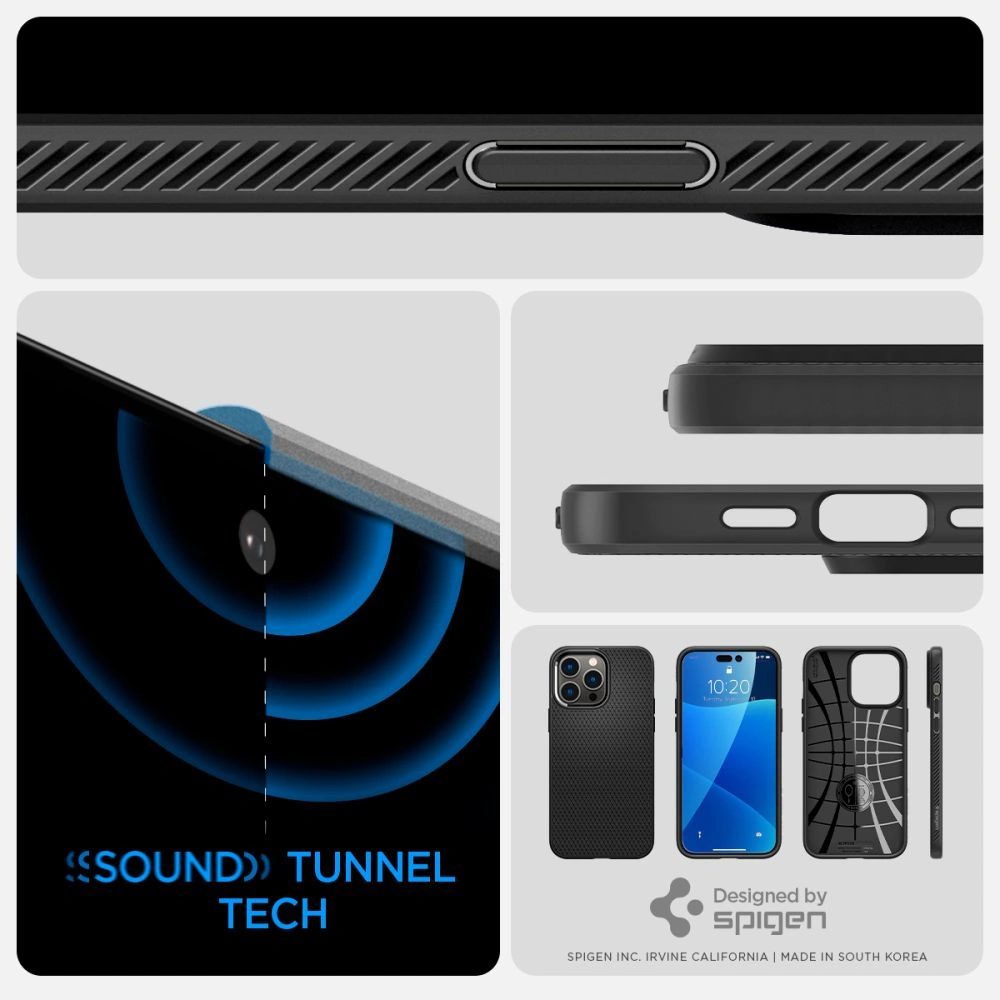 Hurtownia GSM - Etui Spigen Liquid Air Apple iPhone 14 Pro Matte Black - SPN2350 - {ean13} - Hurt