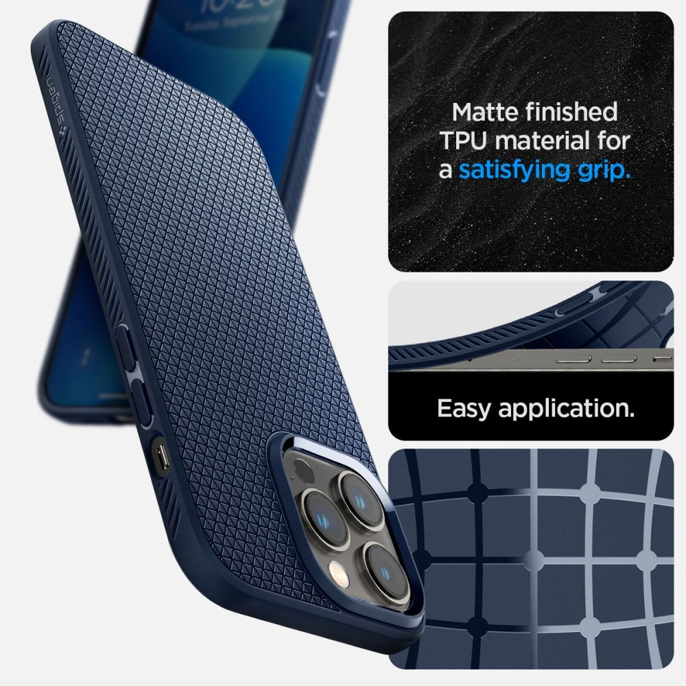 Hurtownia GSM - Etui Spigen Liquid Air Apple iPhone 14 Pro námořnická modrá - SPN2351 - {ean13} - Hurt
