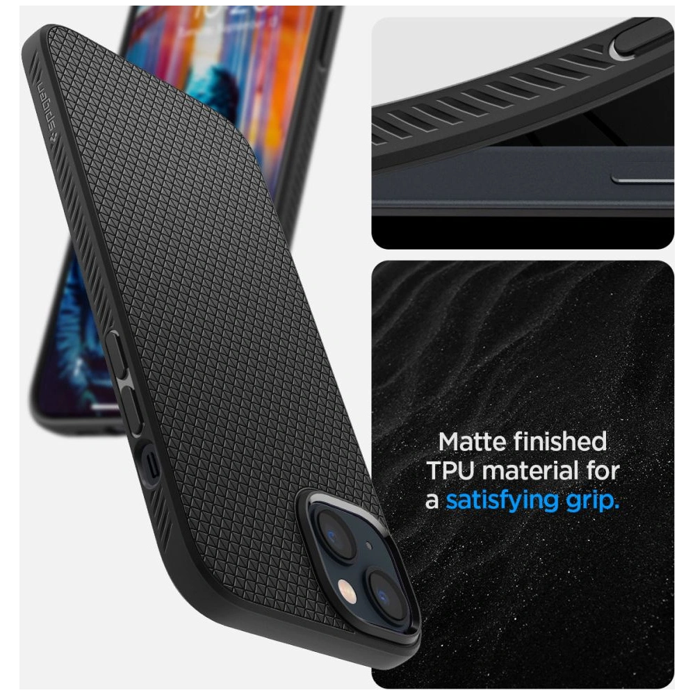 Hurtownia GSM - Etui Spigen Liquid Air Apple iPhone 14 Matte Black - SPN2352 - {ean13} - Hurt