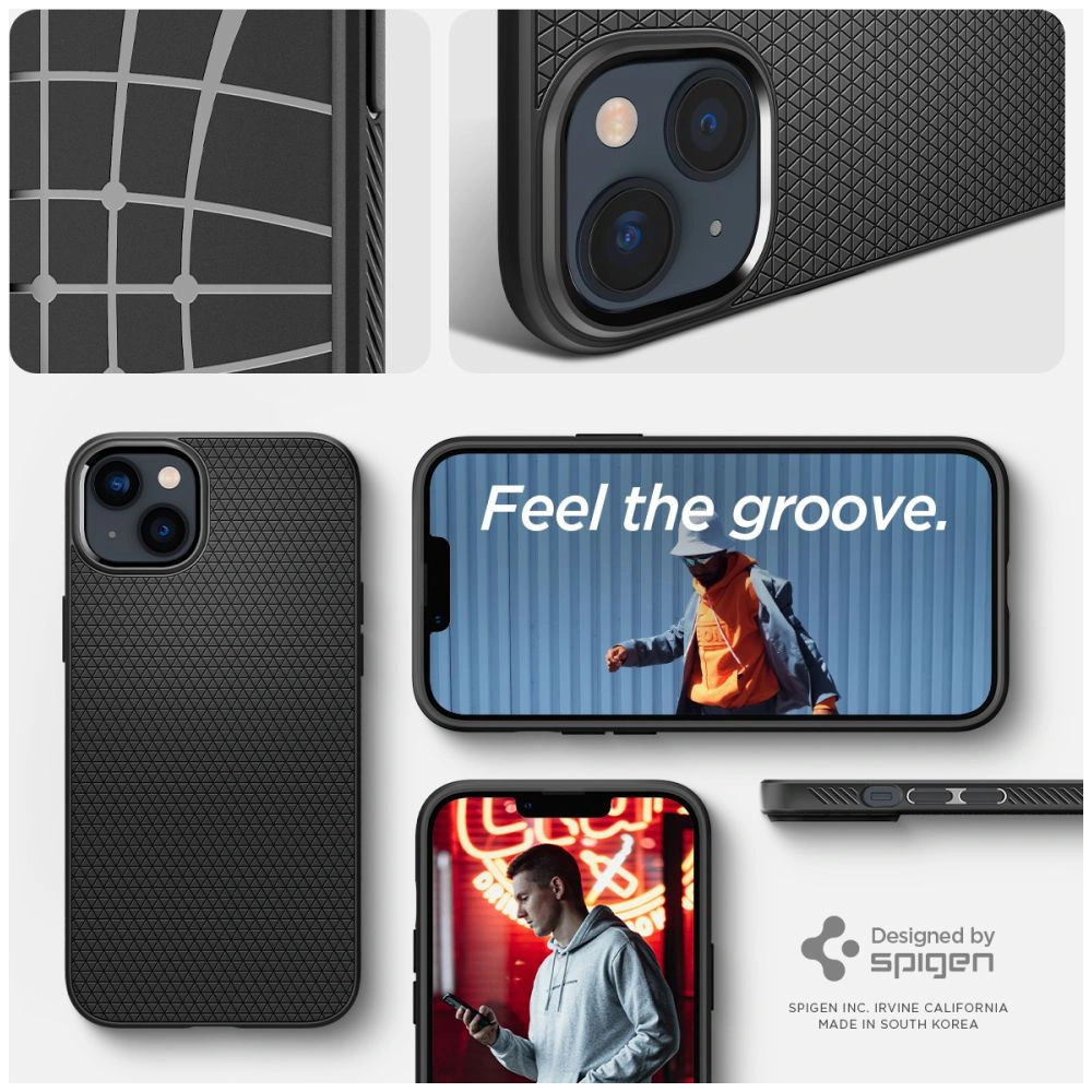 Hurtownia GSM - Etui Spigen Liquid Air Apple iPhone 14 Matte Black - SPN2352 - {ean13} - Hurt