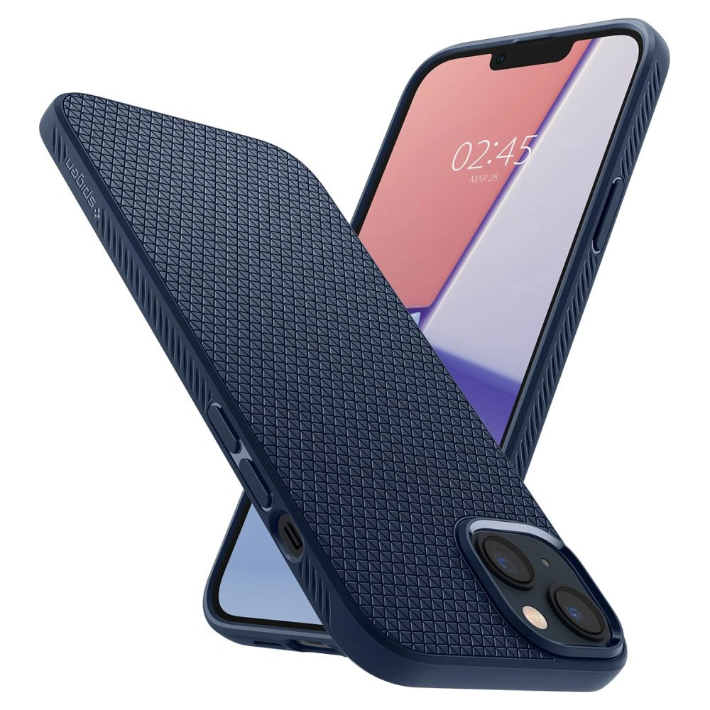 Wholesale Spigen Liquid Air Apple iPhone 14 Navy Blue - SPN2353 - {ean13} - Hurt
