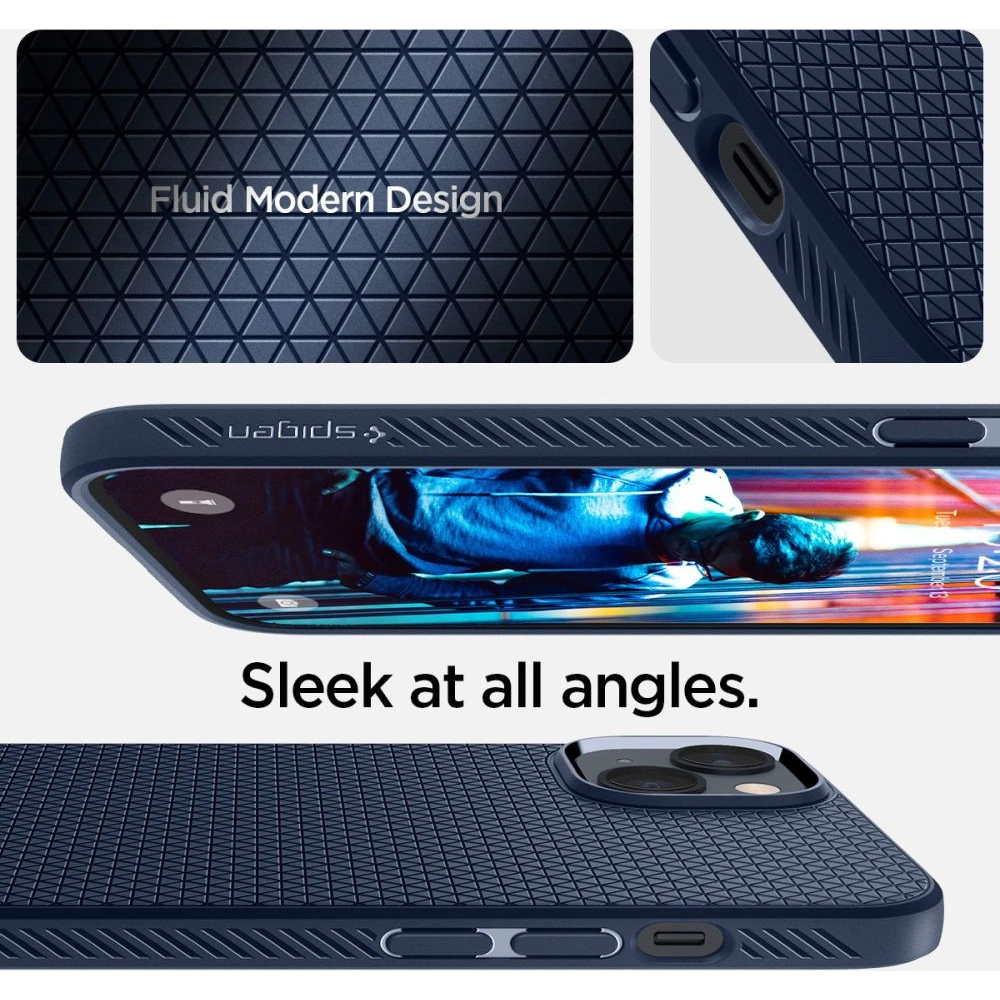 Hurtownia GSM - Case Spigen Liquid Air Apple iPhone 14 Marineblau - SPN2353 - {ean13} - Hurt