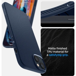 Etui Spigen Liquid Air Apple iPhone 14 Navy Blue