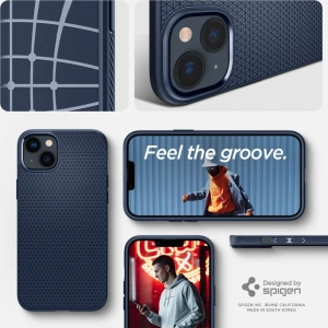 Etui Spigen Liquid Air Apple iPhone 14 Navy Blue