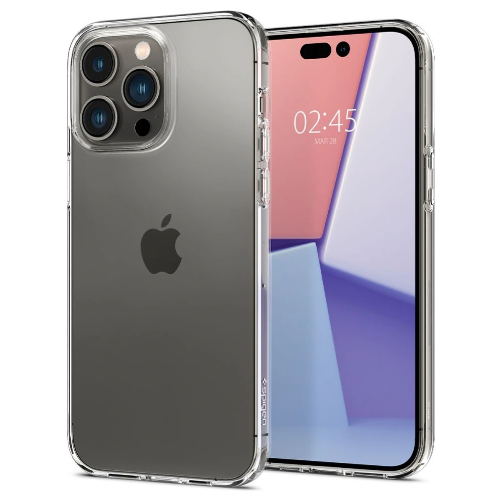 Hurtownia GSM - Case Spigen Liquid Crystal für Apple iPhone 14 Pro Max Crystal Clear - SPN2354 - {ean13} - Hurt