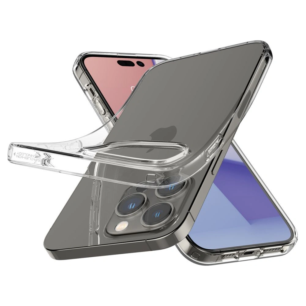 Hurtownia GSM - Case Spigen Liquid Crystal für Apple iPhone 14 Pro Max Crystal Clear - SPN2354 - {ean13} - Hurt
