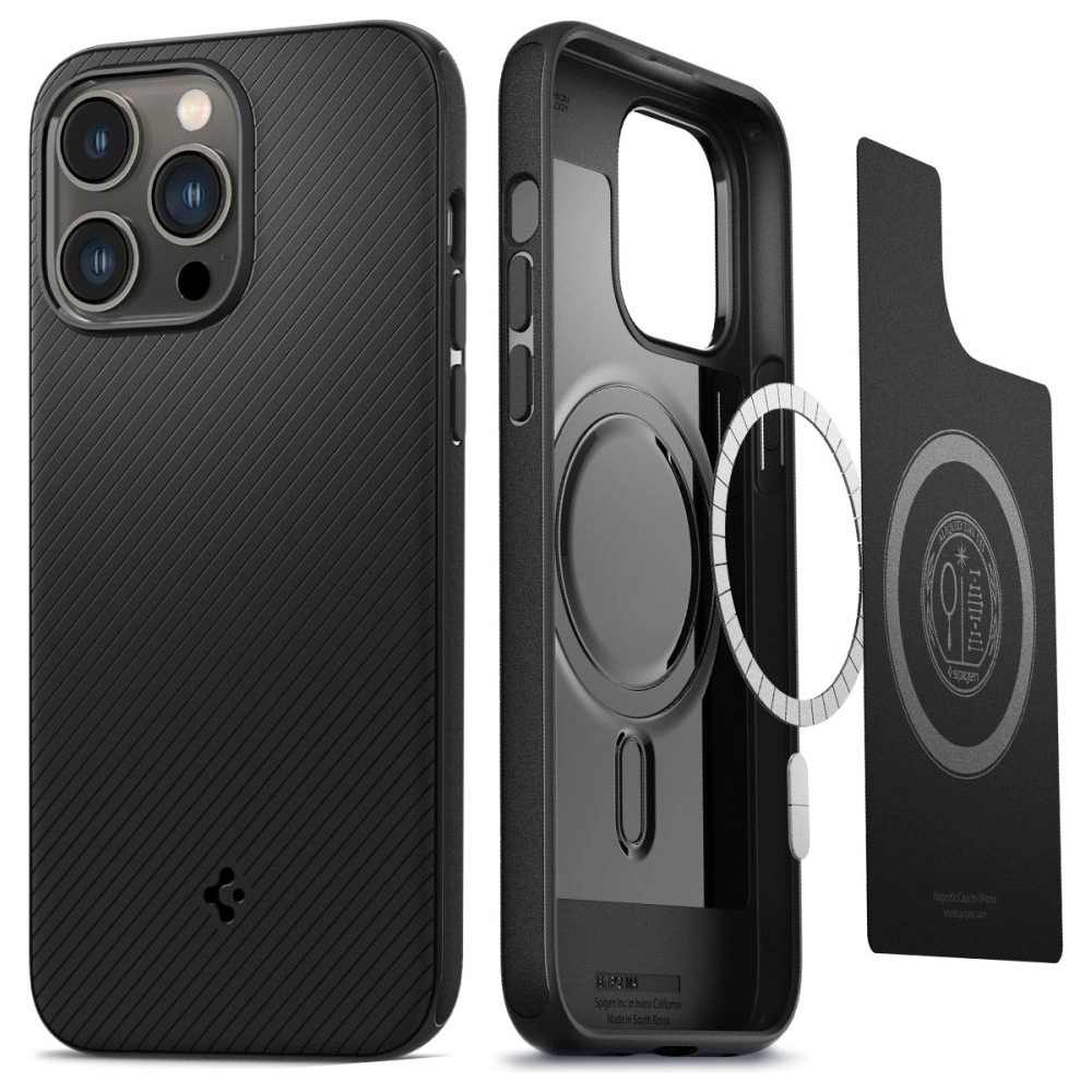 Hurtownia GSM - Case Spigen Mag Armor Apple iPhone 14 Pro Max Matt Schwarz - SPN2360 - {ean13} - Hurt