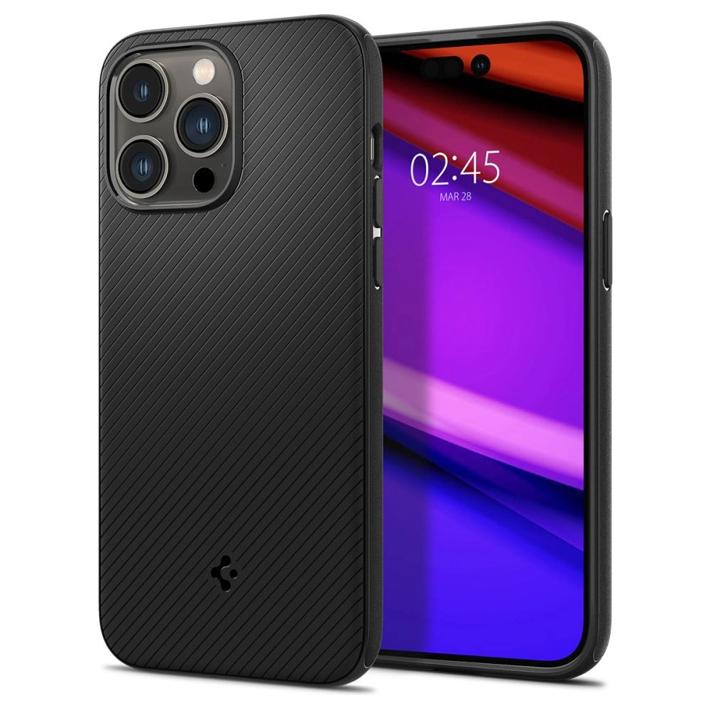 Hurtownia GSM - Case Spigen Mag Armor Apple iPhone 14 Pro Max Matt Schwarz - SPN2360 - {ean13} - Hurt