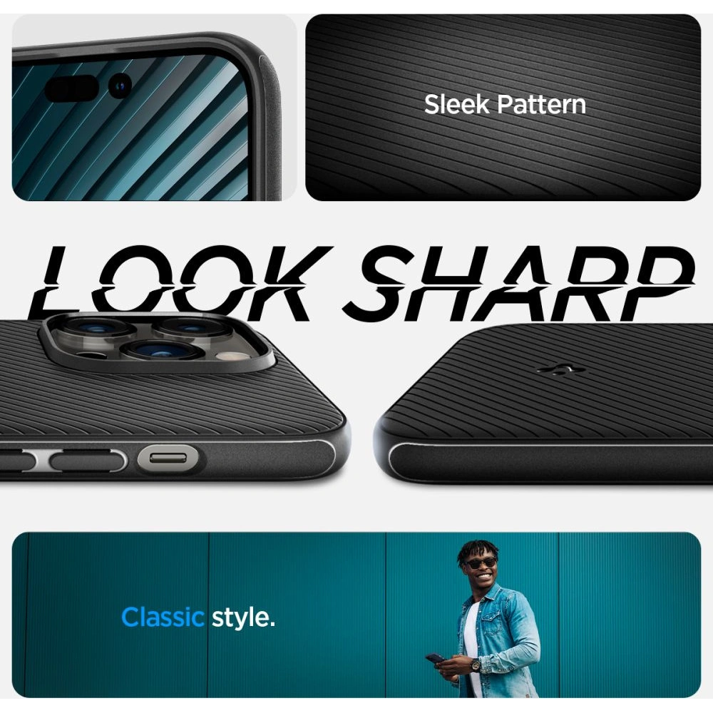 Hurtownia GSM - Case Spigen Mag Armor Apple iPhone 14 Pro Max Matt Schwarz - SPN2360 - {ean13} - Hurt