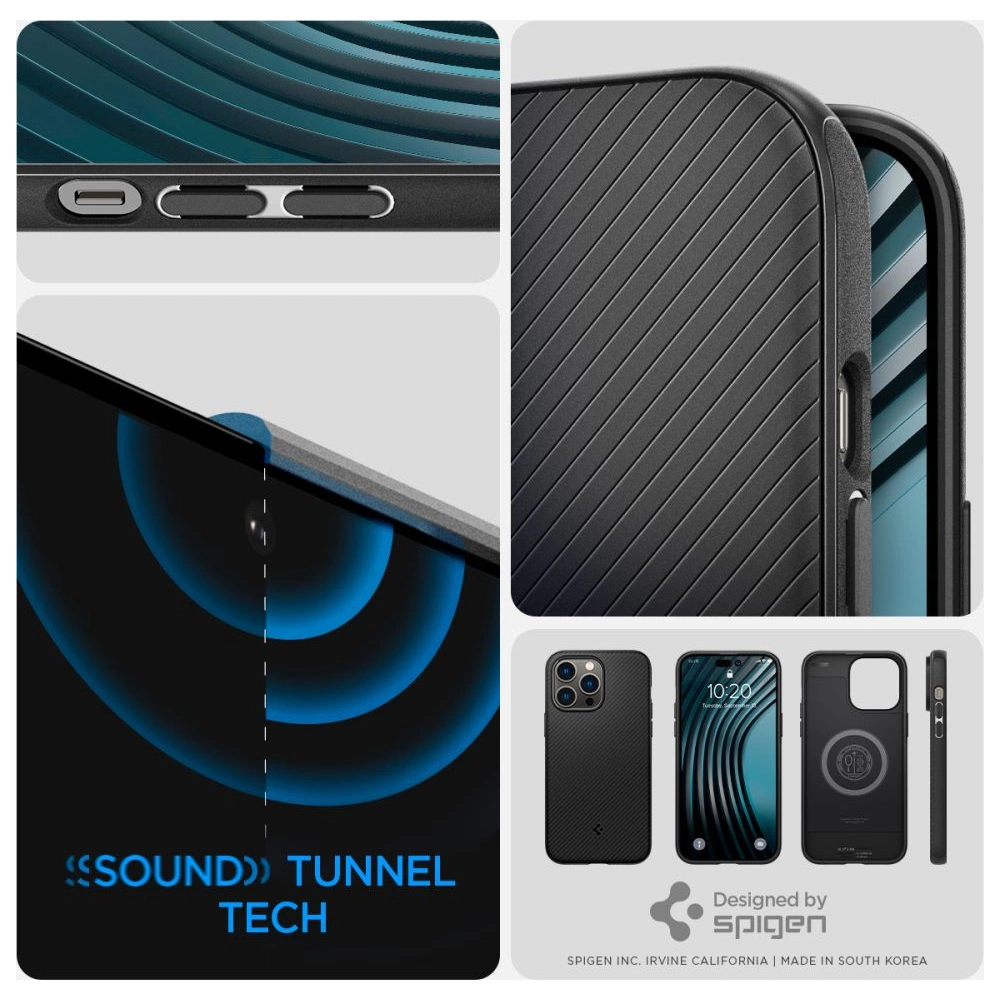 Hurtownia GSM - Case Spigen Mag Armor Apple iPhone 14 Pro Max Matt Schwarz - SPN2360 - {ean13} - Hurt