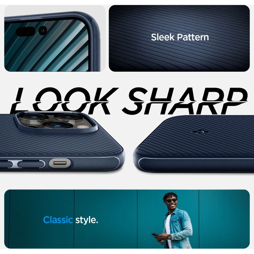 Hurtownia GSM - Case Spigen Mag Armor Apple iPhone 14 Pro Max Marineblau - SPN2361 - {ean13} - Hurt