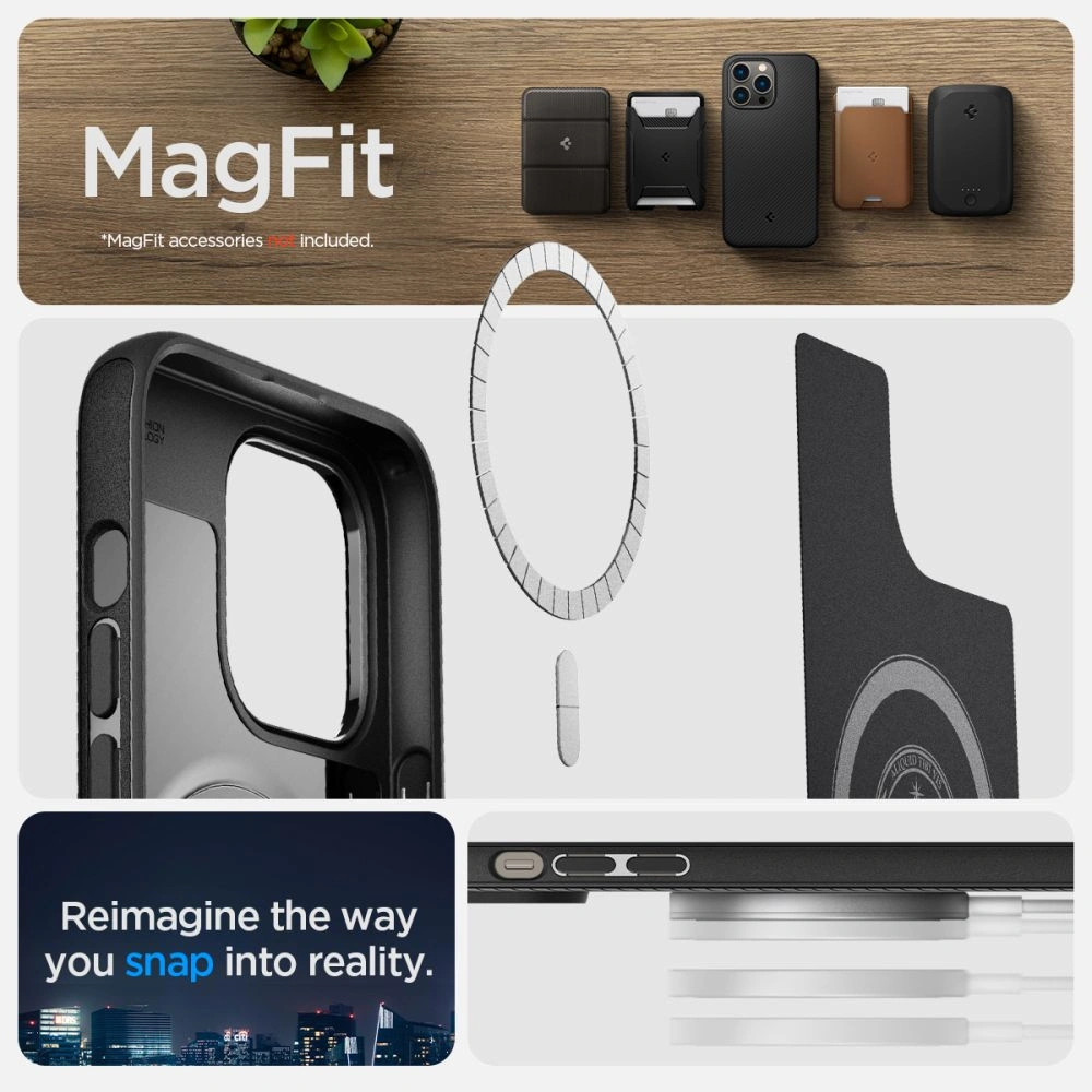 Hurtownia GSM - Etui Spigen Mag Armor Apple iPhone 14 Pro Matte Black - SPN2364 - {ean13} - Hurt
