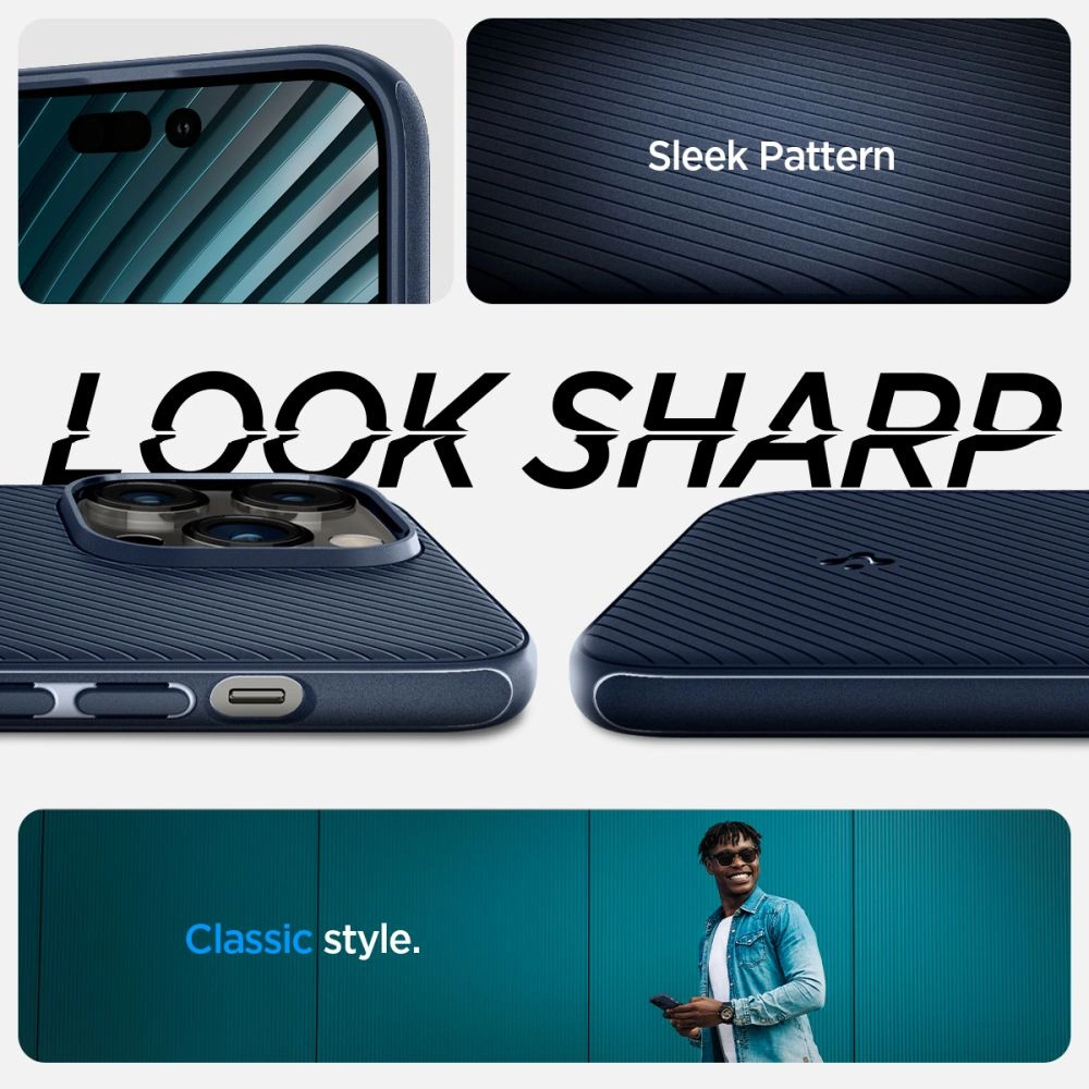 Hurtownia GSM - Etui Spigen Mag Armor Apple iPhone 14 Pro Navy Blue - SPN2365 - {ean13} - Hurt
