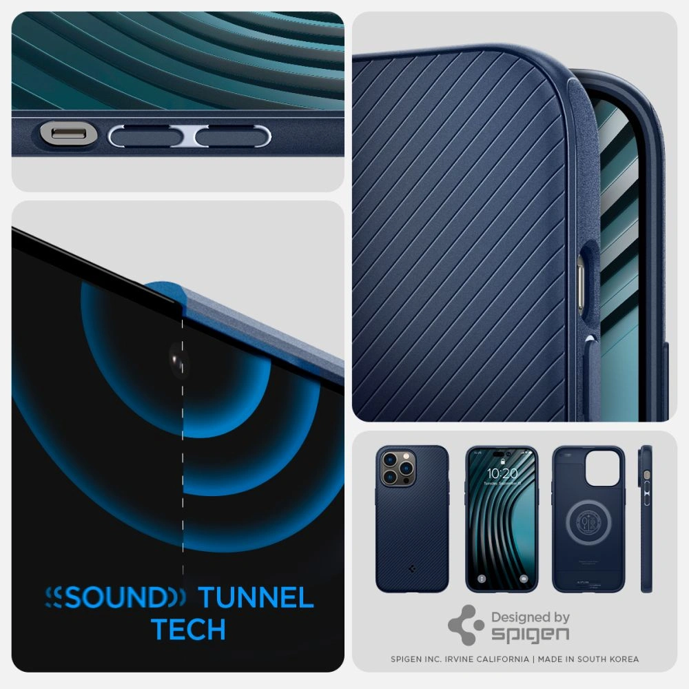 Hurtownia GSM - Etui Spigen Mag Armor Apple iPhone 14 Pro Navy Blue - SPN2365 - {ean13} - Hurt