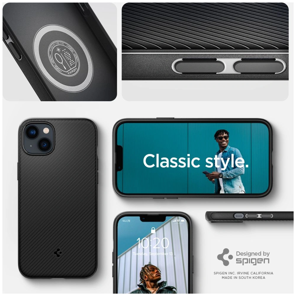 Hurtownia GSM - Etui Spigen Mag Armor Apple iPhone 14 Matte Black - SPN2366 - {ean13} - Hurt