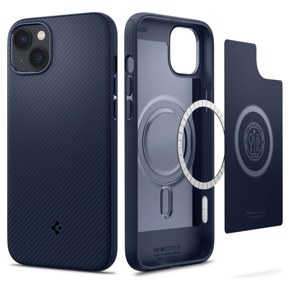 Hurtownia GSM - Etui Spigen Mag Armor Apple iPhone 14 Navy Blue - SPN2367 - {ean13} - Hurt
