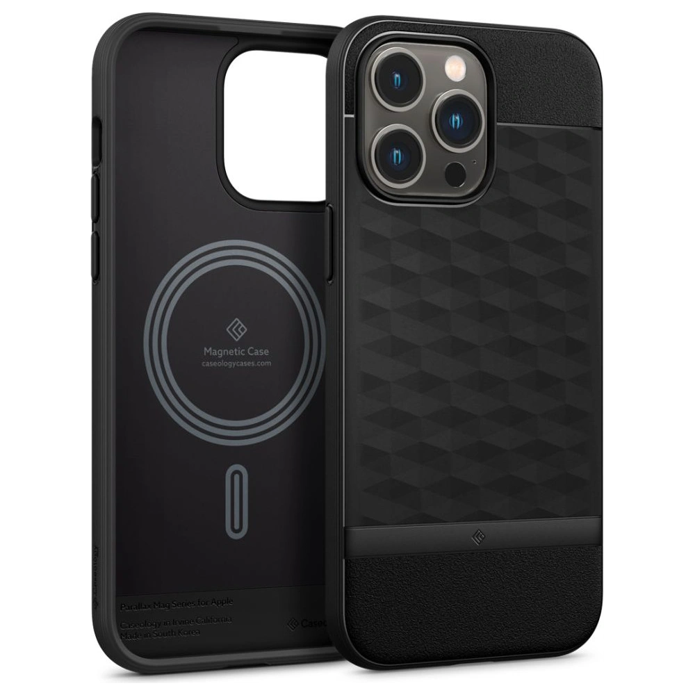 Hurtownia GSM - Etui Caseology Parallax Mag MagSafe Apple iPhone 14 Pro Max Matná černá - CSL066 - {ean13} - Hurt
