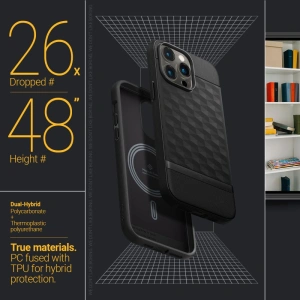 Hurtownia GSM - Case Caseology Parallax Mag MagSafe Apple iPhone 14 Pro Max Matt Schwarz - CSL066 - {ean13} - Hurt