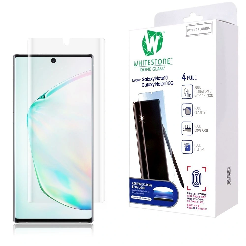 Hurtownia GSM - Oprava sady Whitestone Dome sklo Samsung Galaxy Note 10 - WSD024 - {ean13} - Hurt