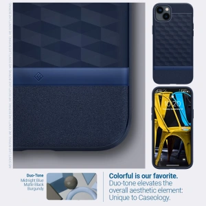 Wholesale Caseology Parallax Mag MagSafe Apple iPhone 14 Plus / 15 Plus Midnight Blue - CSL069 - {ean13} - Hurt