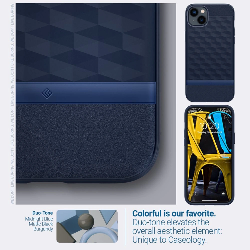 Hurtownia GSM - Etui Caseology Parallax Mag MagSafe Apple iPhone 14 Plus / 15 Plus Midnight Blue - CSL069 - {ean13} - Hurt