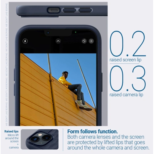 Etui Caseology Parallax Mag MagSafe Apple iPhone 14 Plus / 15 Plus Midnight Blue