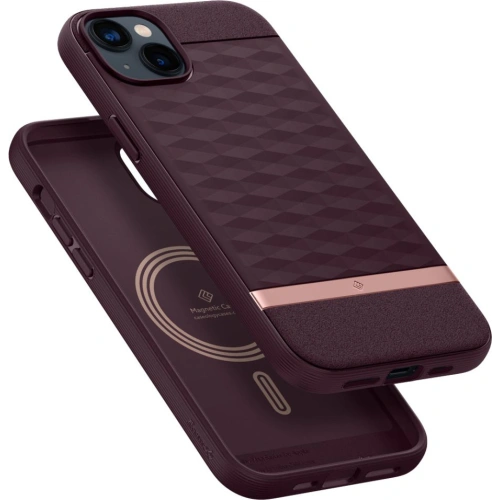 Etui Caseology Parallax Mag MagSafe Apple iPhone 14 Plus / 15 Plus Burgundy
