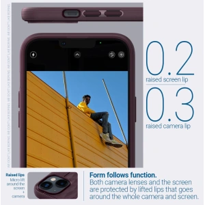 Caseology Parallax Mag MagSafe Apple iPhone 14 Plus / 15 Plus Burgundy
