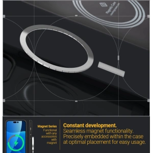 Hurtownia GSM - Case Caseology Parallax Mag MagSafe Apple iPhone 14 Pro Matt Schwarz - CSL071 - {ean13} - Hurt