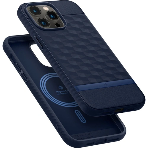 Etui Caseology Parallax Mag MagSafe Apple iPhone 14 Pro Midnight Blue